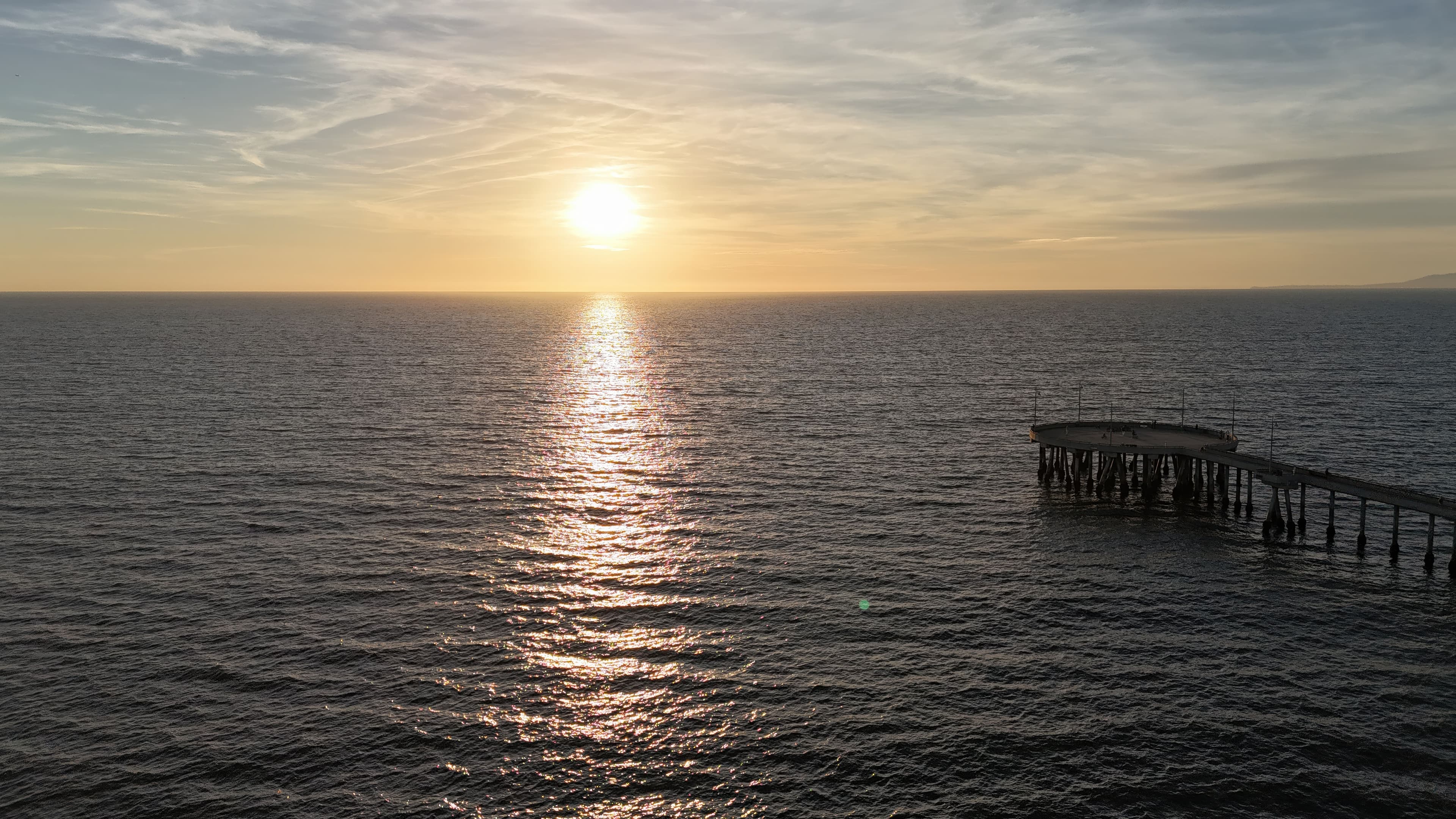 Last Light at Venice Pier